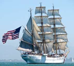 Aboard the USCGC Eagle