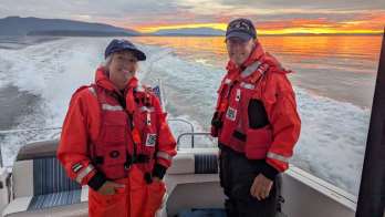 Auxiliary facility performing a patrol