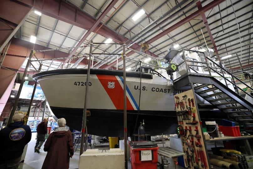 47’ Motor Life Boat SLEP tour