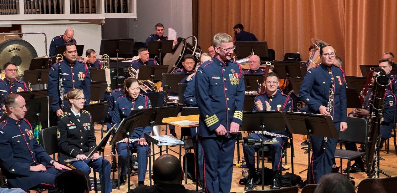 Bellingham, Wash – US Coast Guard Band performing at WWU. US Coast Guard photo by Mike Hayner.