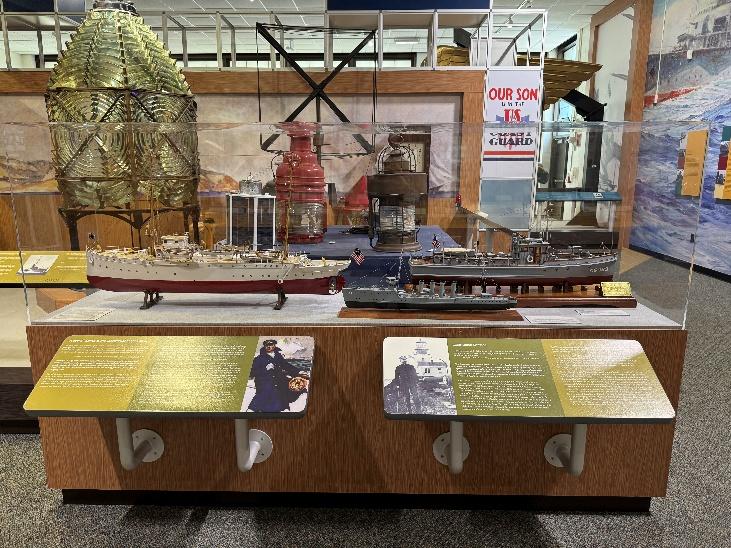 New London, Conn – US Coast Guard Museum. US Coast Guard photo by Mike Hayner.