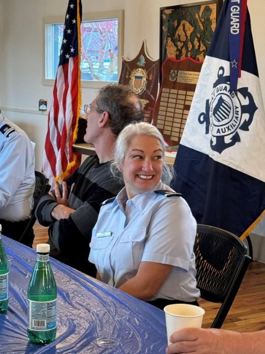 Auxiliary members at the Flotilla 11 Change of Watch